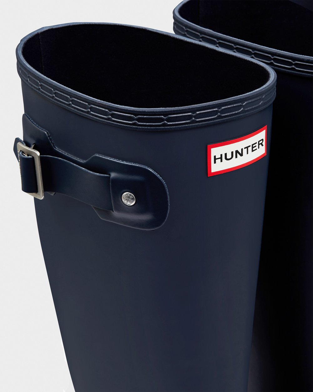 Mens Hunter Tall Rain Boots Navy - Original - 5469078-WR